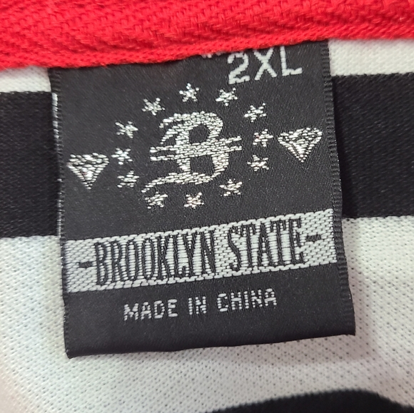 (852) Brooklyn State Men's Classic Short Sleeve Three Button Polo, Size: 2XL - Picture 11 of 16